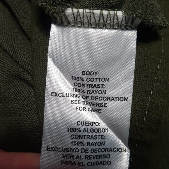 RXB Button Down Tribal Embroidered Shirt Size XL - Picture 7 of 8